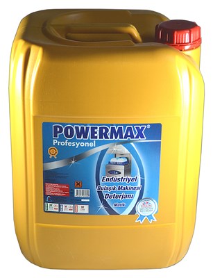 Powermax Endüstriyel Bulaşık Makinesi Deterjanı 20 Lt