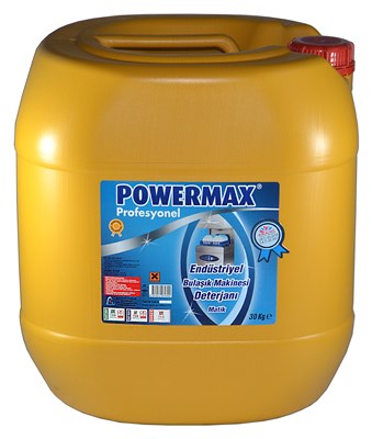 Powermax Endüstriyel Bulaşık Makinesi Deterjanı 30 Lt