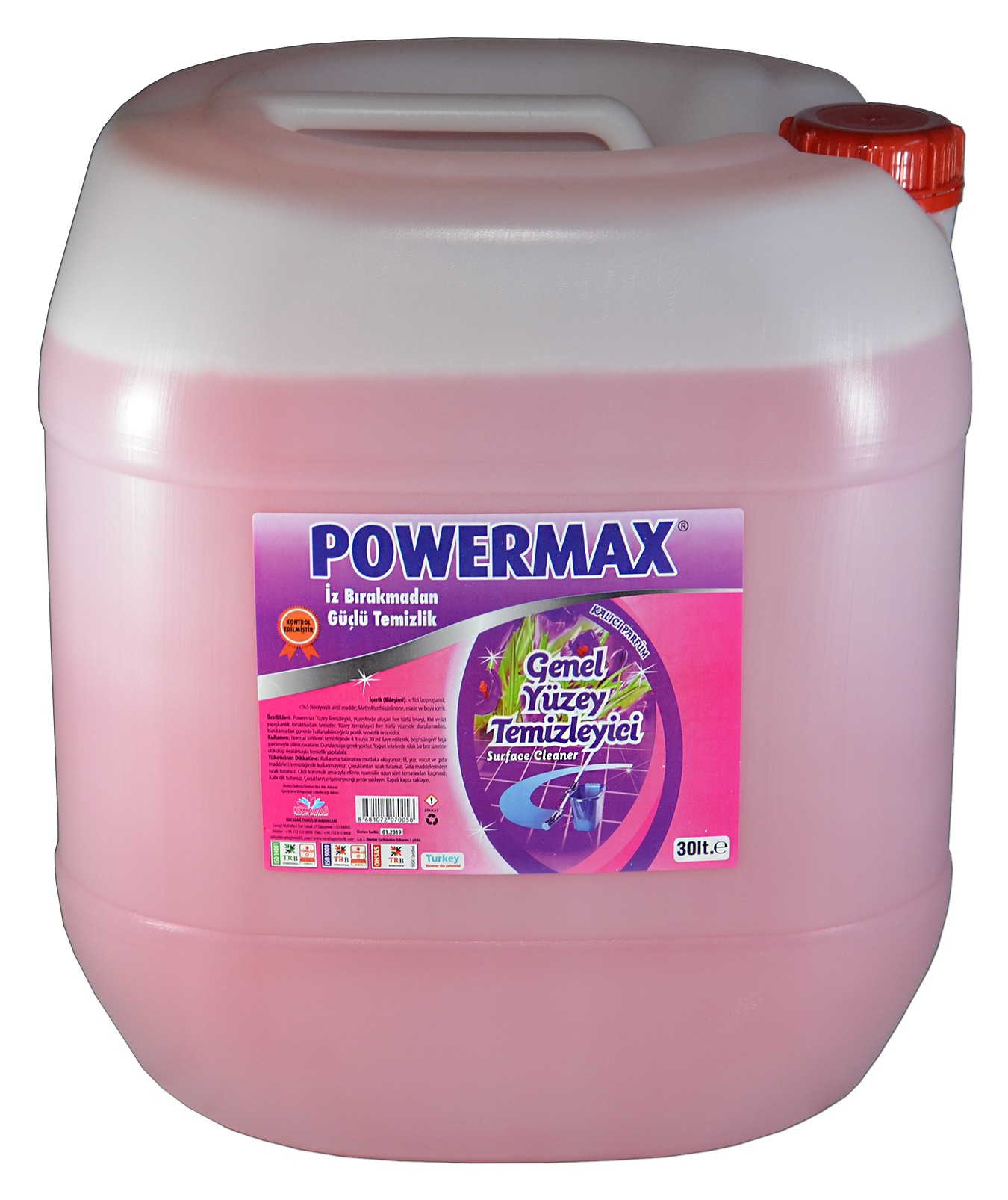 Powermax Genel Yüzey Temizleyicisi 30 Lt