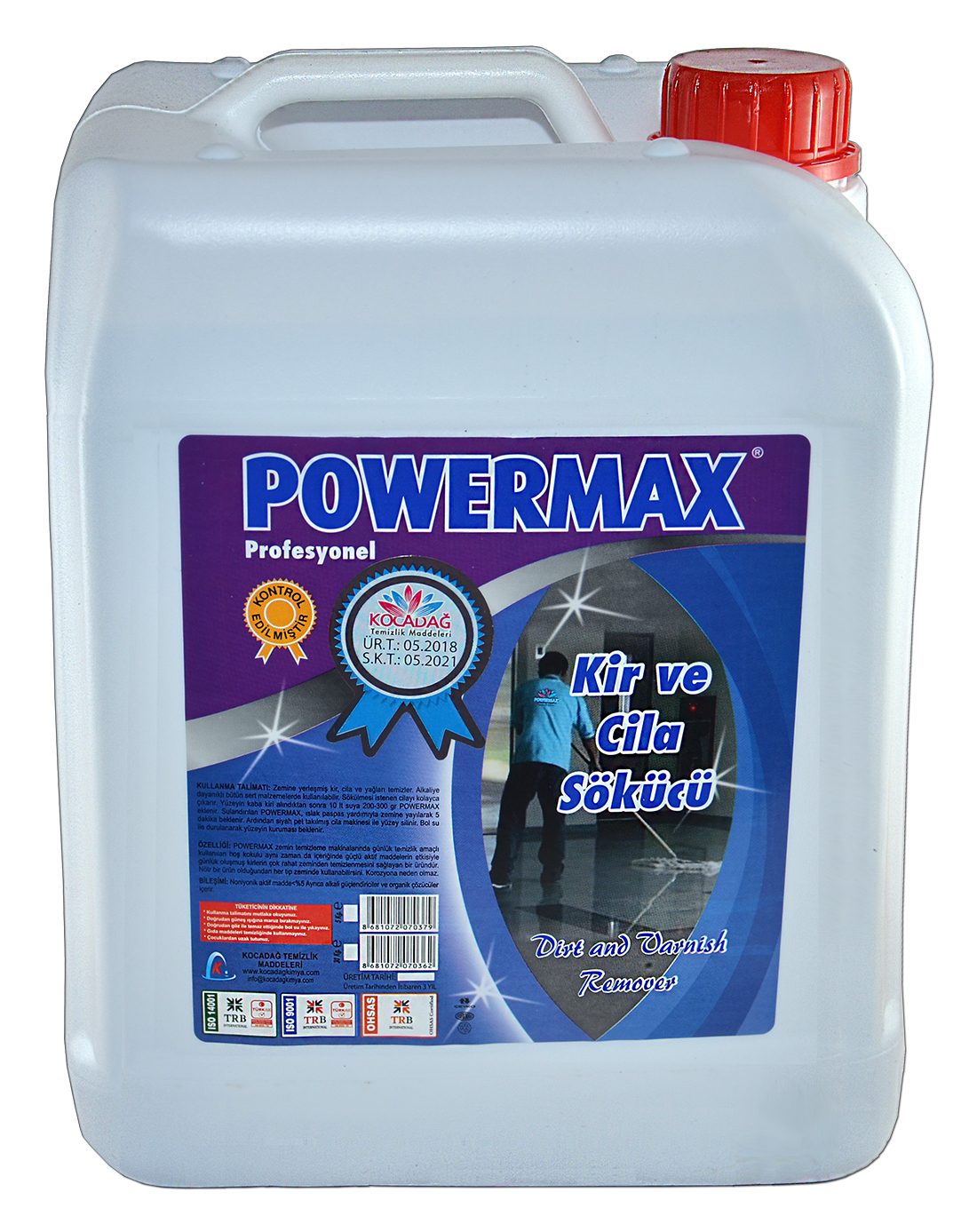 Powermax Kir Cila Sökücü 5 Lt