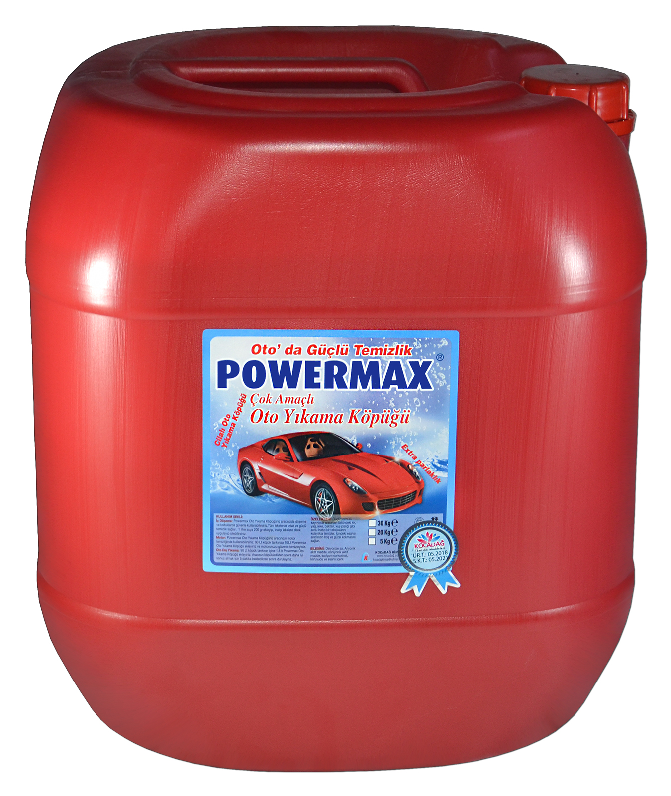 Powermax Oto Yıkama Köpüğü 30 Lt 