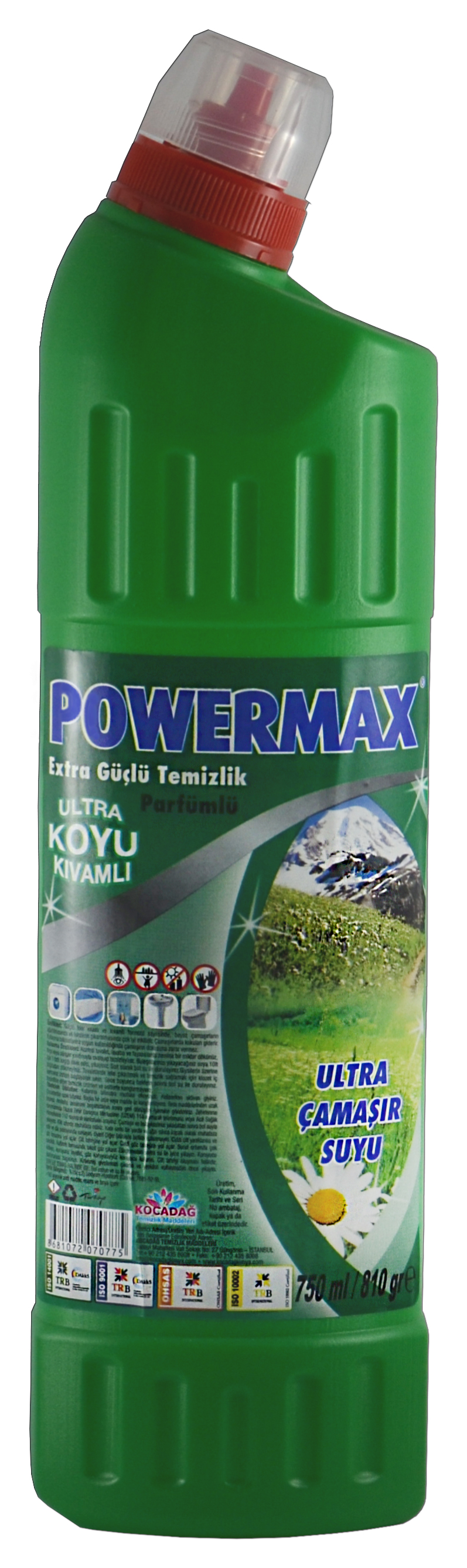 Powermax Ultra Çamaşır Suyu 750ml