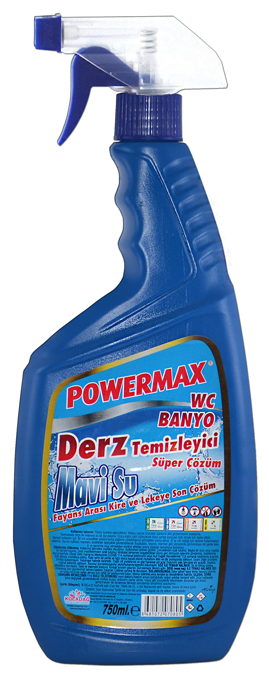 Powermax Wc  Banyo Temizleyici Sprey 750 ml