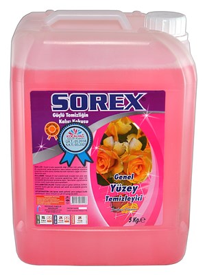 Sorex Genel Yüzey Temizleyicisi 5 Lt